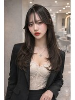 アスター 天神大名店(Aster)&nbsp;似合わせカット/ミディアムレイヤーカット／大人ガーリー／福岡