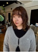 ブリーチパーマウルフパーマウルフヘアレイヤーカットケアパーマ