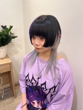 ディアローグ 瑞江店 ロングウルフ×デザインカラー/瑞江