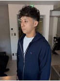 リーゼント/MEN’S HAIR/サーフカール/ルーズショート/伏見