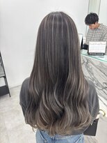 ブラウン(Brown)&nbsp;コントラストハイライトカラー