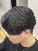 MEN’S/リバースセンターパート/ニュアンスパーマ/錦糸町