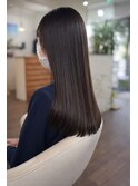 ナチュラル艶ストレートロング