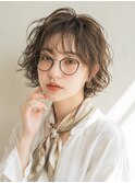 ショートボブパーマ