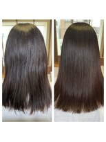ヘアーズ はれるや(hair's)&nbsp;髪質改善トリートメントストレート艶カラーハイライトロングヘア