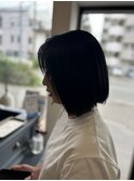 大人女性ボブ