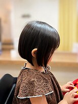 ハーティーモトヤワタ(hearty MOTOYAWATA) ころんと可愛い前下がりボブ
