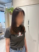 エレノア アネックス 枚方(Eleanor ANNEX)&nbsp;長さは変えずに手軽にイメチェン☆顔周りレイヤー