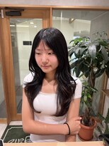 ヘアリゾートレガロ 瓢箪山店(Hair Resort regalo)&nbsp;ショート外ハネボブヘアカラー40代髪型韓国ボブ裾カラーパーマ