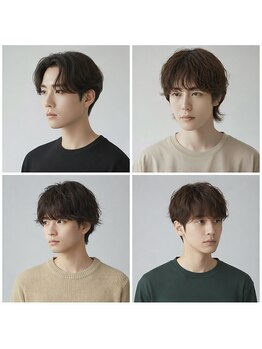 アリスバイヘアーモア(ALICE by Hair More)の写真/メンズ限定【カット+カラーorパーマ+眉カット8800円】で最新モテstyle☆
