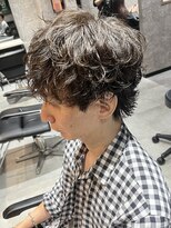 メンズサロン アネロ 名駅(Men's salon anhelo)&nbsp;シャドウパーマ×ウルフカット×無造作パーマ