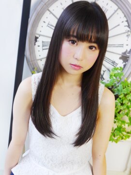 ヘア ジュレ ドゥ(hair jurer deux) 【ヘアジュレドゥ古居】 黒髪清純ストレートロング☆