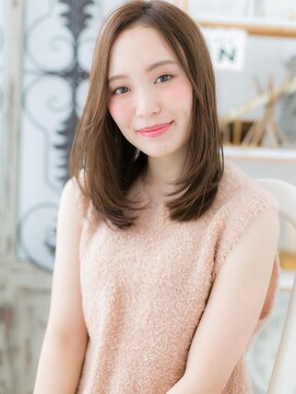 モッズヘア 上尾西口店(mod's hair) *mod's上尾*大人かわいい♪センターパートやわらかセミディa!