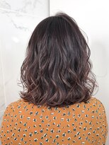 アヴァンスクロス あべのルシアス店(AVANCE.CROSS)&nbsp;ピンクカラー×切りっぱなし