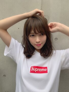 ユーフォリア 新宿通り(Euphoria) 白石麻衣さん風20代30代◎小顔可愛い無造作カールくびれミディ☆