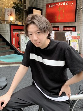 ミッシェル アフロート(michelle afloat) ◇センターパートのスパイラルエフェクトウルフ◇目黒