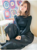 *CUORE我孫子*…ハイライトカラー抜け感アンニュイストカールc