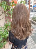 #ダブルカラー#ハイトーンカラー#外国人風カラー