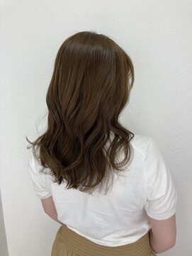 シエル 立川店(CIEL) 【CIEL 佐藤】ブリーチなし　ミルクティーベージュ