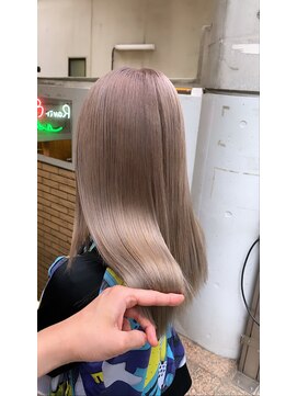 ラフ 難波店(LAFF) #黒髪#ボブルフ#ネビージュ#小顔#ワンレン