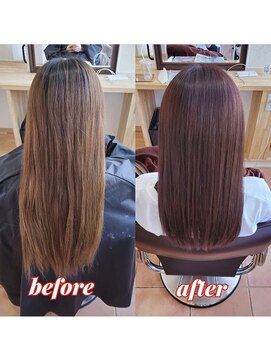 髪質改善美容室 エミ(emi) ずっとさわっていたくなる髪に♪