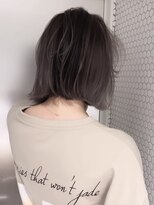 サイン 表参道(SIGN)&nbsp;バレイヤージュハイライトグラデーションカラー白髪ぼかし