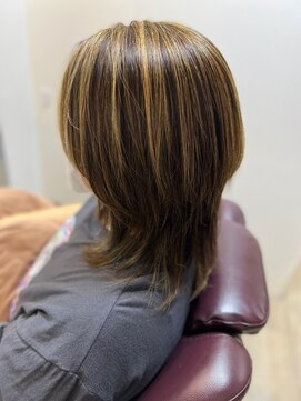 ヘアーカルチャー 小倉台店 HAIR CULTURE ミディアムストレート