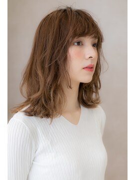 カバーヘア ブリス 川口(COVER HAIR bliss) 外国人風イヤリングカラー大人フェミニンTa2川口10代20代30代