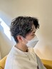 カット+波巻きパーマにダメージ軽減剤で￥15000～