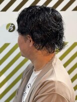 バーバーバー 四谷(BARBER-BAR)&nbsp;大人カッコいい30代40代50代以上ナチュラルパーマスタイル