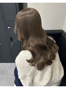 ベレーザ 渋谷(BELEZA) 5526髪質改善アッシュブラックカーキベージュ艶髪ワンホンヘア