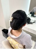 和装シニヨン