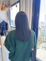 ロカ 表参道(loka)&nbsp;ミディアムストレート/レイヤー[表参道/ブリーチ/ハイライト]Mai