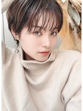 スニップ(Snip) 大人かわいいマッシュショートレイヤー抜け感シースルーバング