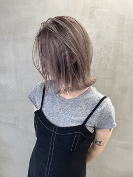 アンバー(UMBER) ミルクティーグレージュ ブリーチ2回