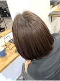 『しっとりベージュ× bob』