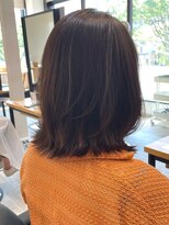 アトリエコア(Atelier Coa)&nbsp;ミルクティーベージュカラーくびれヘアグレージュカラー韓国