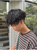 波巻きパーマ/メンズカット/メンズパーマ/ダウンパーマ