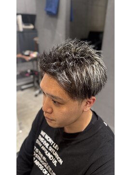 リュネッツ(lunettes) メンズ白髪ぼかしにも！シルバーハイライト