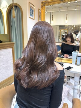 ロンドアベニール 北千住(Lond avenir) レイヤーカット/韓国ヘア/顔周り前髪/フェミニンロング/北千住