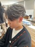 【椎葉限定】フェザーorニュアンスパーマ＋カット＋トリートメント＋ワックス
