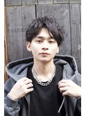 マッシュ短髪ツーブロックモテる束感モテ髪イケメン黒髪ビジネス