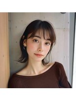 ヘアーメイク コラソン(hair make corazon)&nbsp;【コラソン】インナー　ブリーチ　カラー艶髪スタイル01