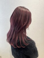 リック(Ric by KENJE)&nbsp;ウルフレイヤーカット×チェリーレッド