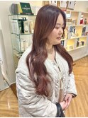 大人ピンクベージュ