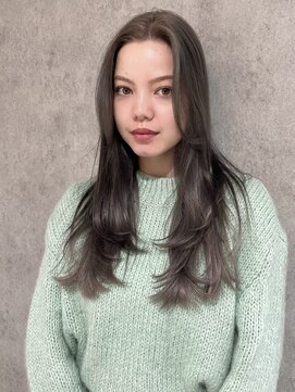 エアー 青山(AIR) 透明感グレージュカラー