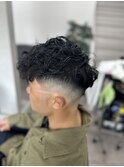フェードパーマ
