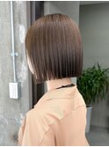 イメチェン美髪小顔似合わせ外ハネボブカット