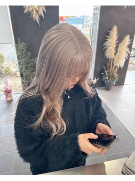 ガルボヘアー 桟橋店(garbo hair) ハイトーン大人可愛い20代30代40代