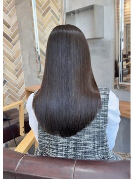 オーブ ヘアー アンリ 梅田店(AUBE HAIR unli) 【AUBE HAIR unli　梅田店】くすみブラウン